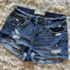 Abercrombie & Fitch Denim Shorts